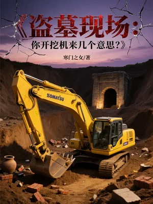 盗墓现场：你开挖机来几个意思？